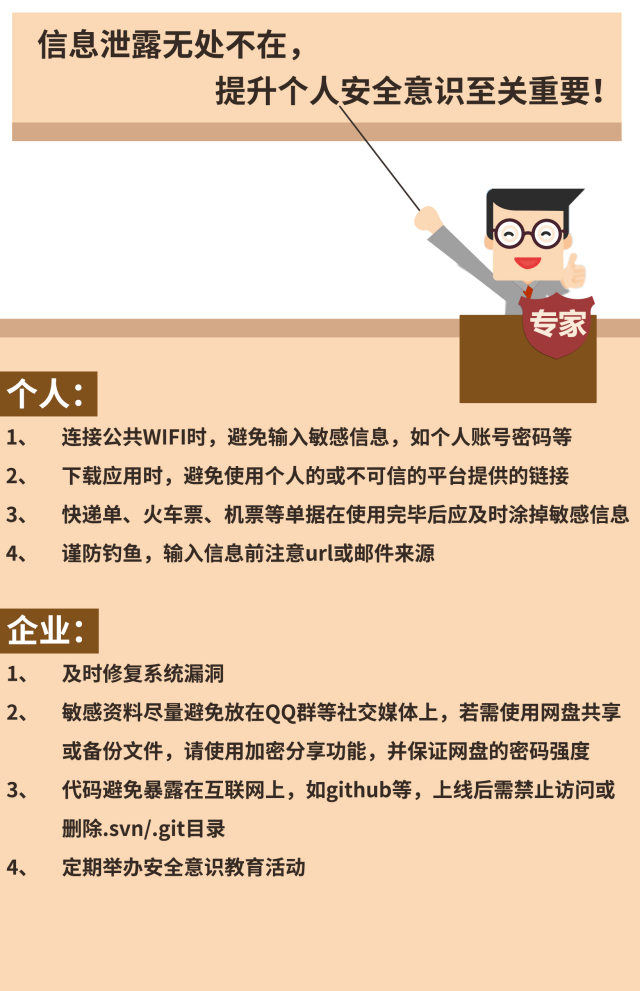 震惊！99%的人都不知道的信息泄露